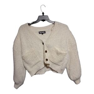 Smith & Jones Women's Cream Cardigan Sweater